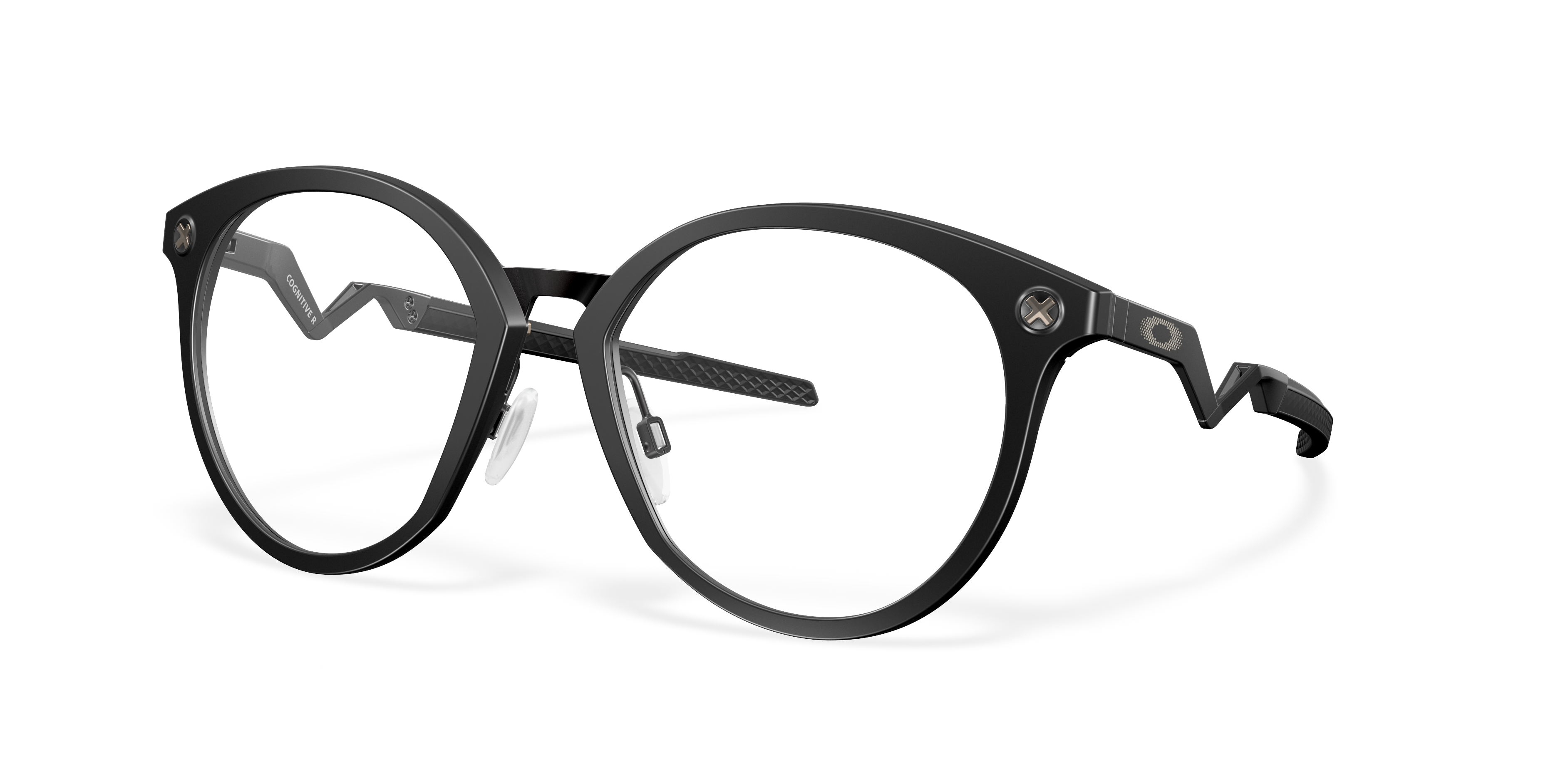 Oakley OX8181 Cognitive R Round Eyeglasses - Satin Black