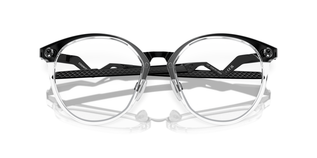 Oakley OX8181 Cognitive R Round Eyeglasses - Satin Black