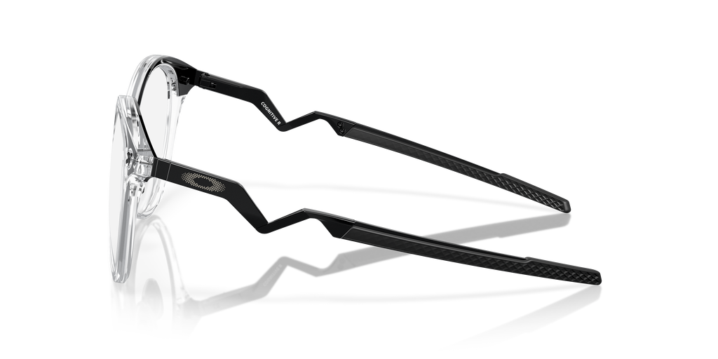 Oakley OX8181 Cognitive R Round Eyeglasses - Polished Clear