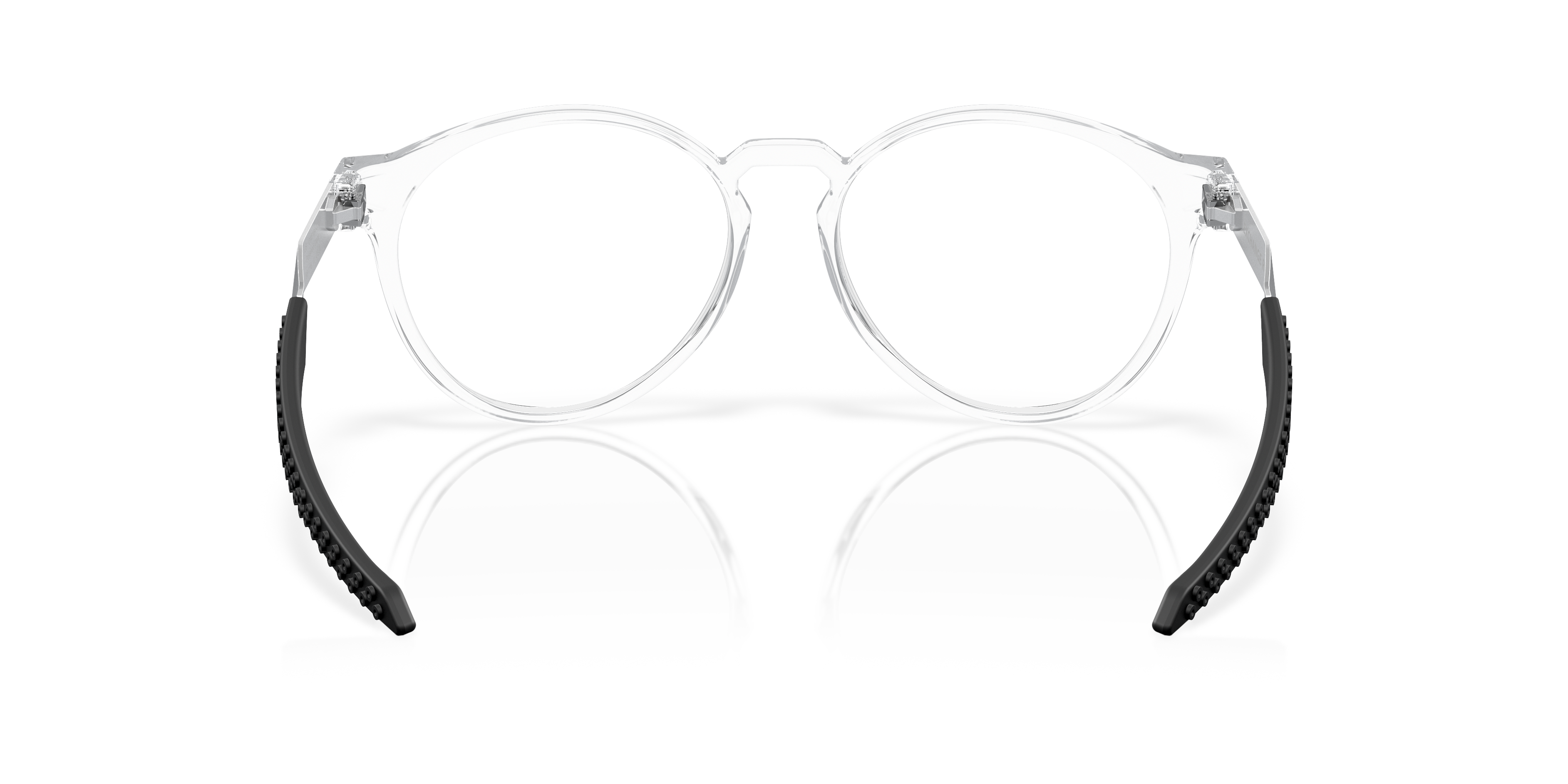 Oakley OX8184 Exchange R Round Eyeglasses - Satin Grey Smoke