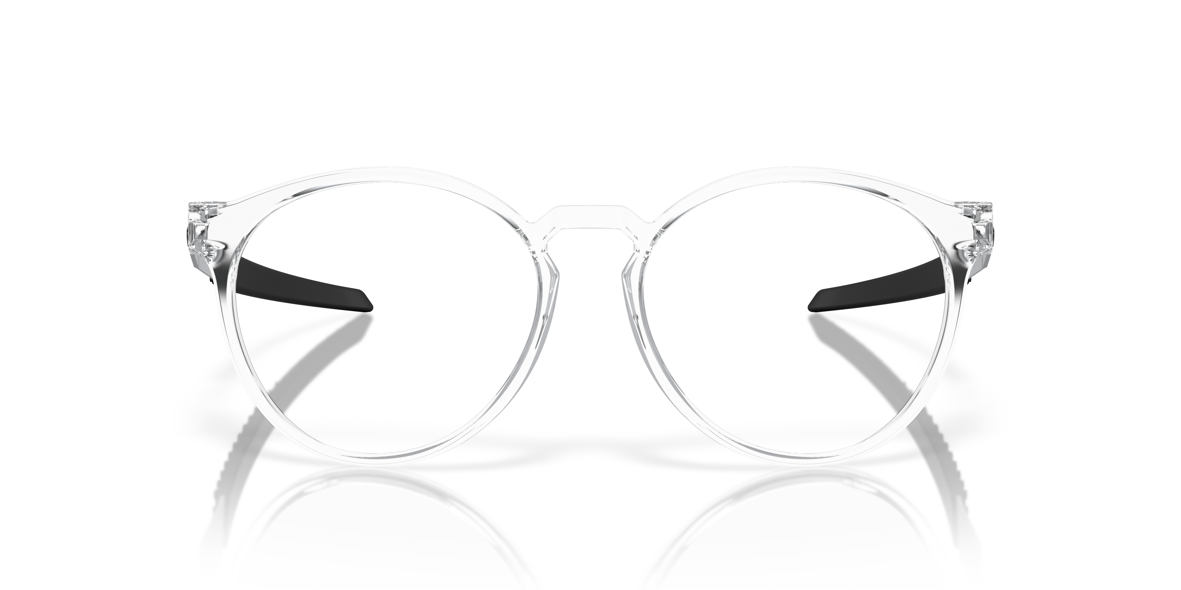 Oakley OX8184 Exchange R Round Eyeglasses - Satin Grey Smoke