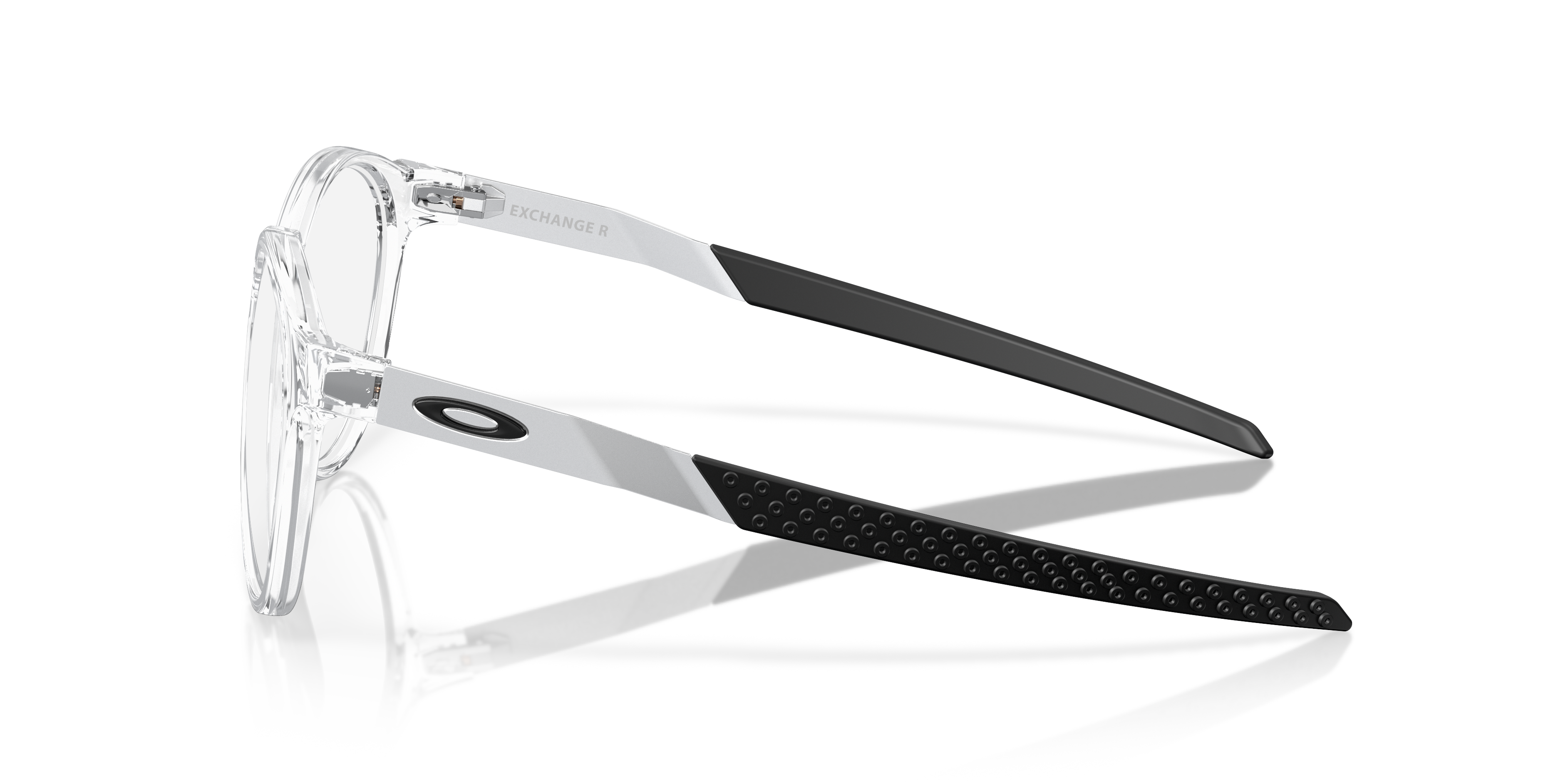 Oakley OX8184 Exchange R Round Eyeglasses - Polished Clear