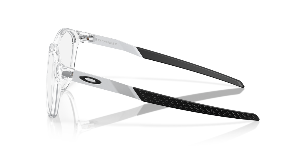 Oakley OX8184 Exchange R Round Eyeglasses - Satin Grey Smoke