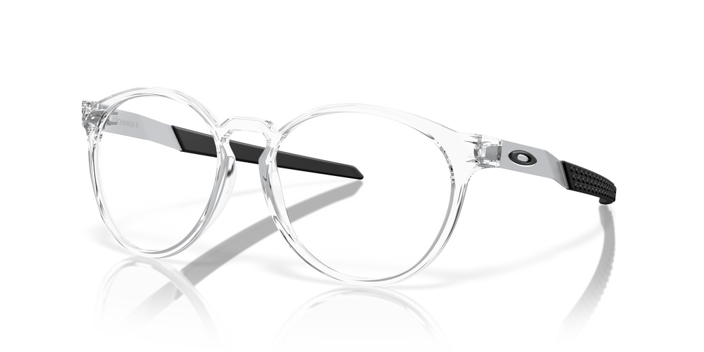 Oakley OX8184 Exchange R Round Eyeglasses - Polished Clear