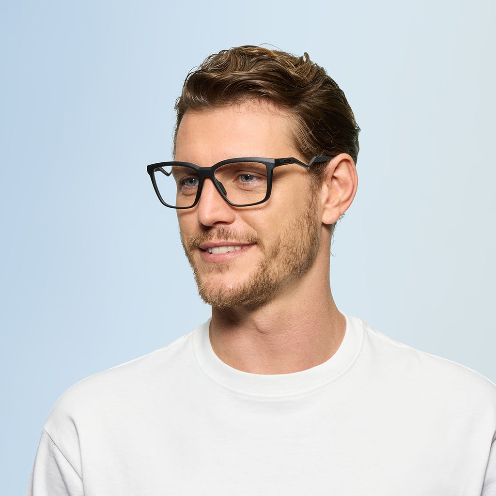 Oakley OX8191 Enigma Mass Square Eyeglasses - Matte Blue Steel