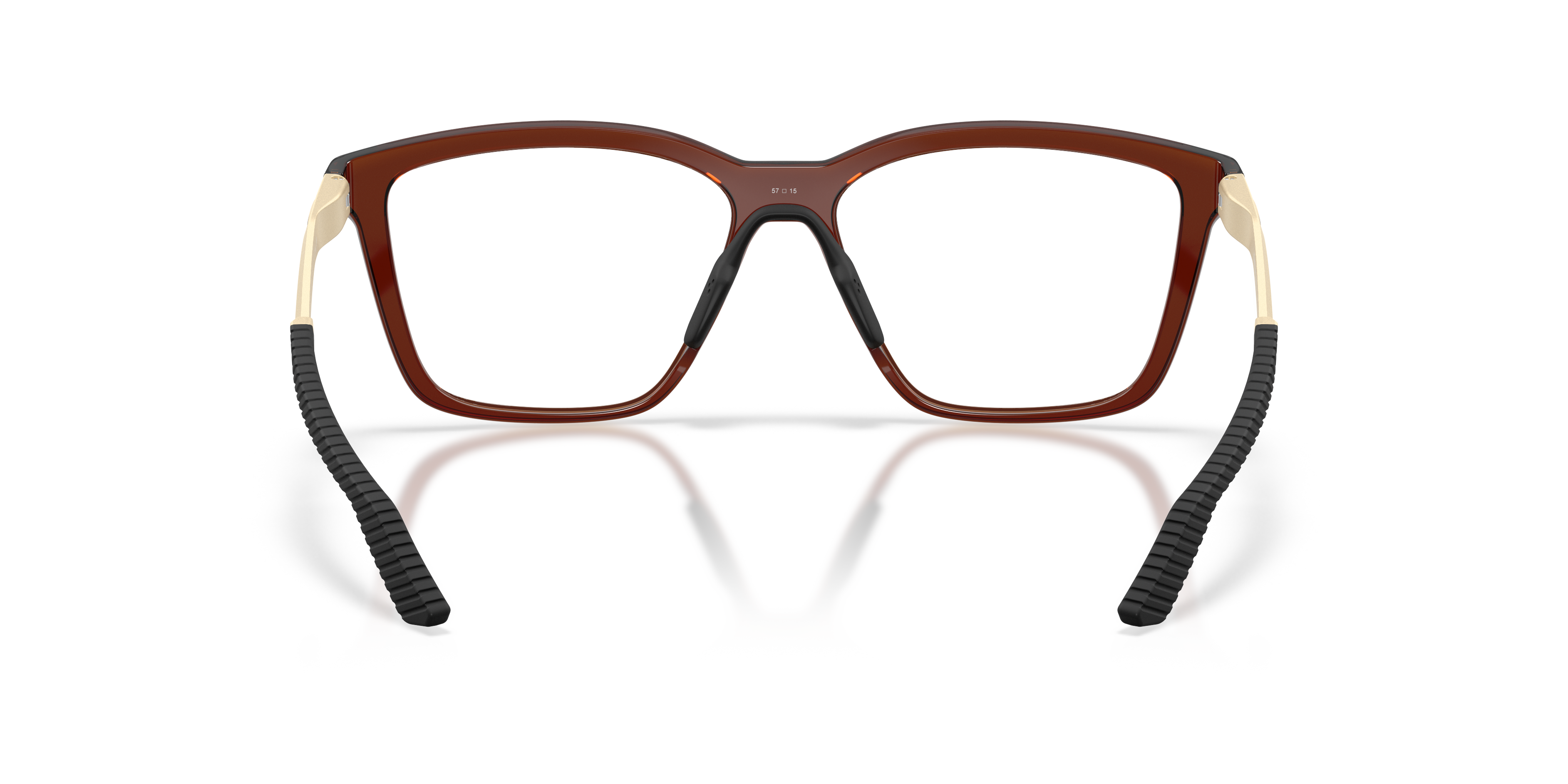 Oakley OX8191 Kylian Mbappé Signature Series Enigma Mass Square Eyeglasses - Dark Amber