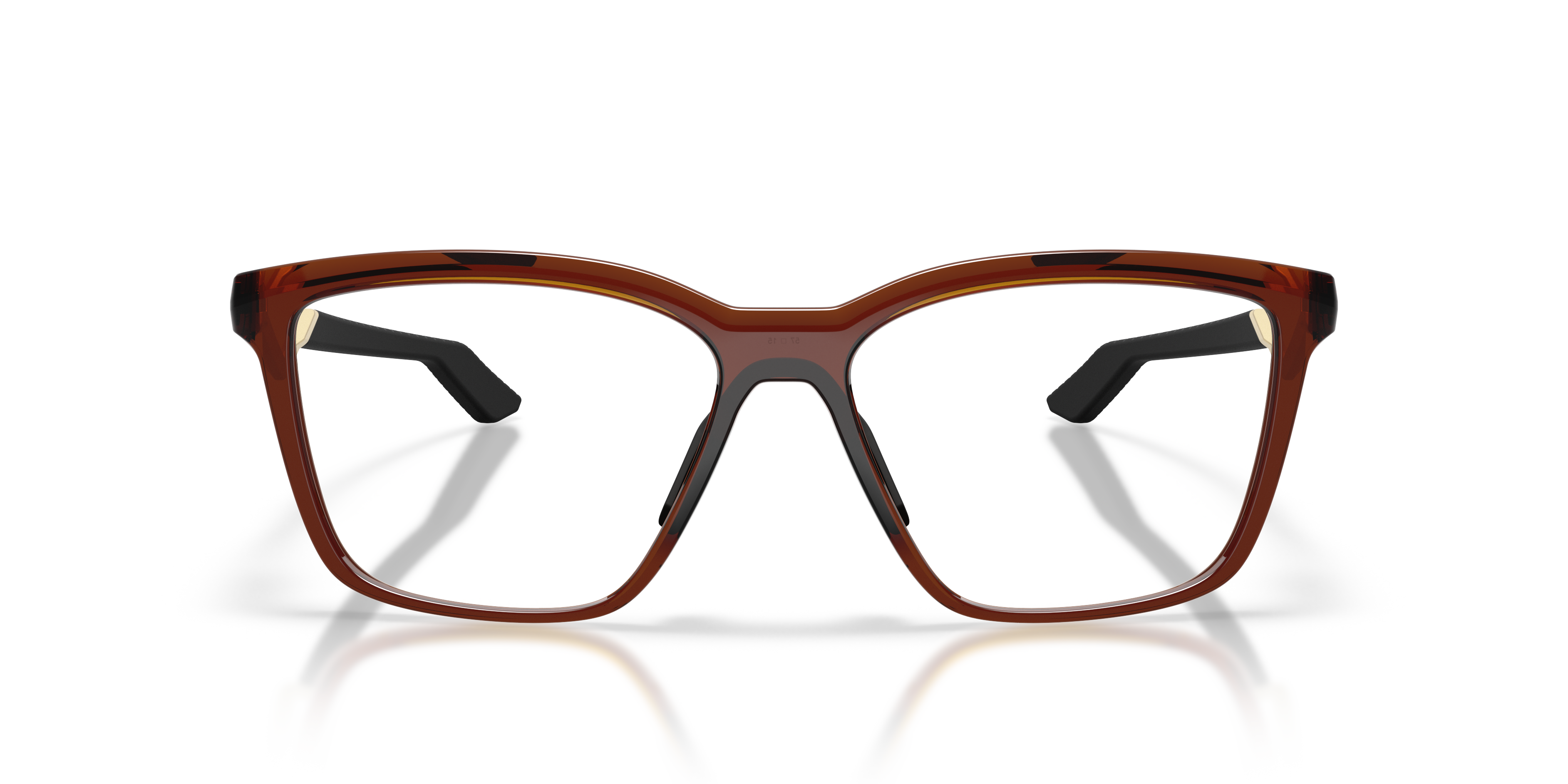 Oakley OX8191 Kylian Mbappé Signature Series Enigma Mass Square Eyeglasses - Dark Amber