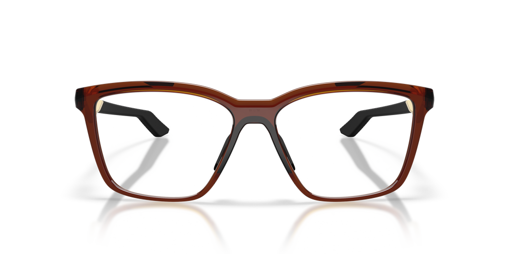 Oakley OX8191 Kylian Mbappé Signature Series Enigma Mass Square Eyeglasses - Dark Amber