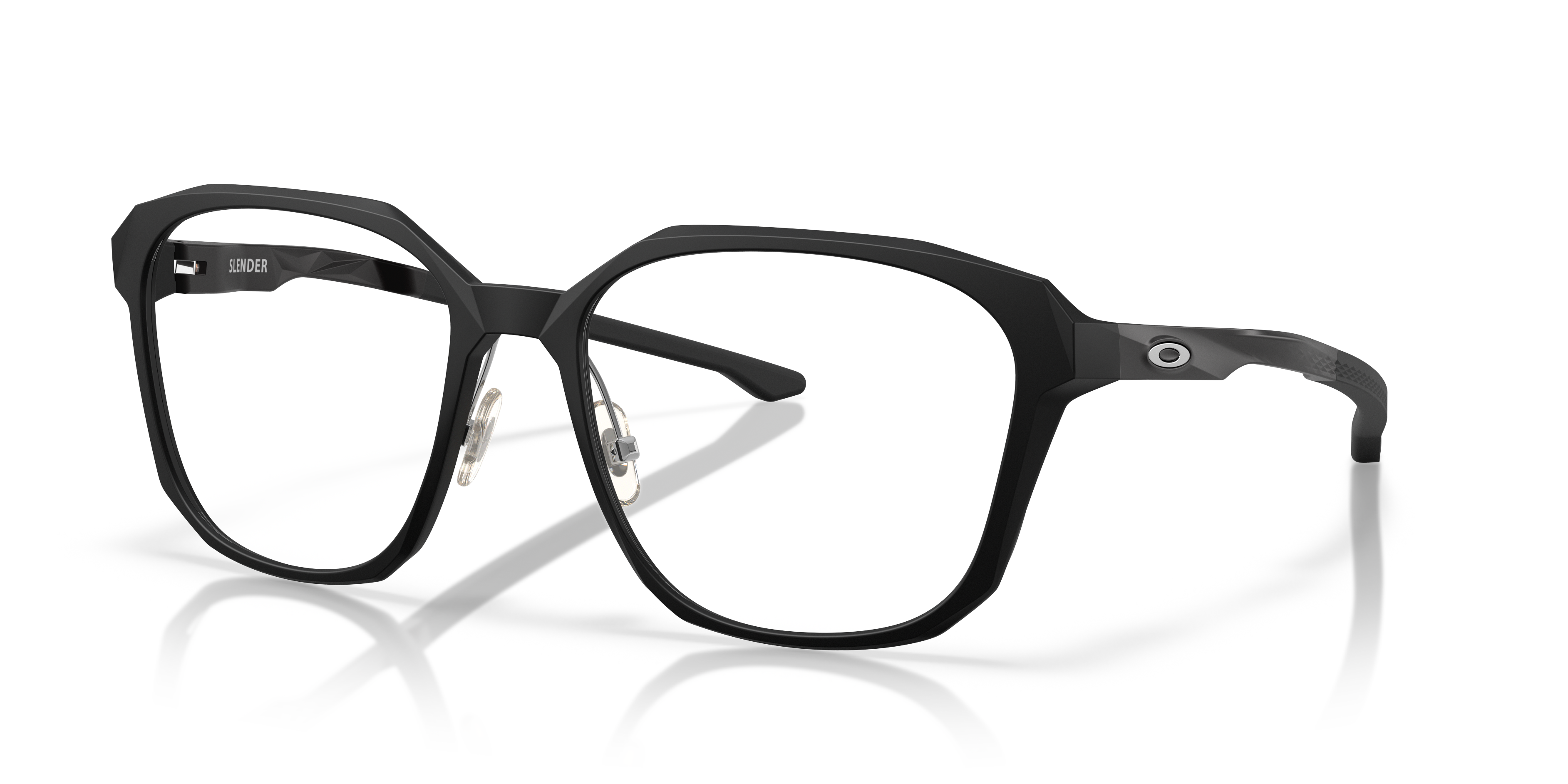 Oakley OX8193 Slender Square Eyeglasses - Polished Clear