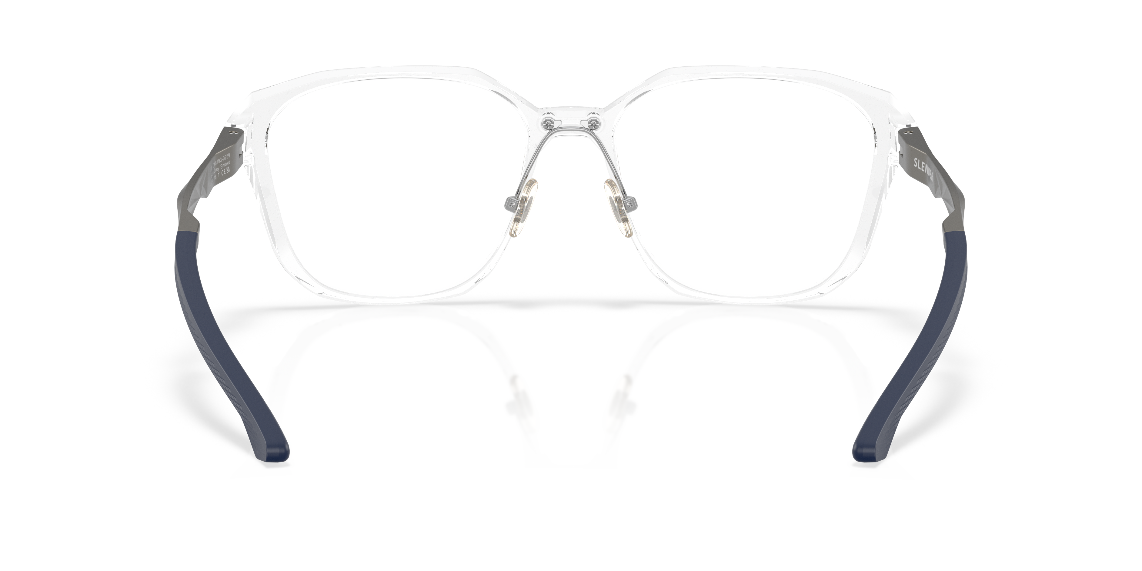Oakley OX8193 Slender Square Eyeglasses - Polished Clear