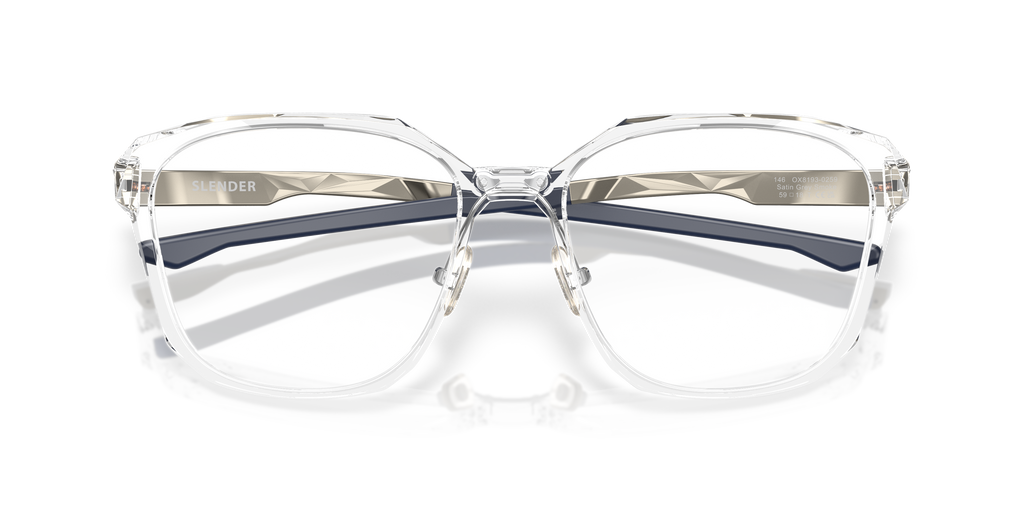 Oakley OX8193 Slender Square Eyeglasses - Matte Olive Ink