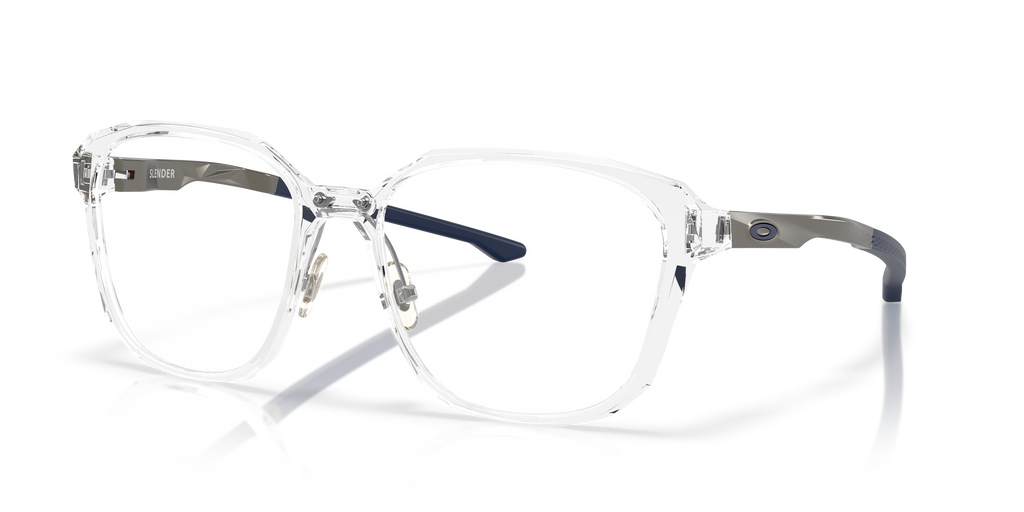 Oakley OX8193 Slender Square Eyeglasses - Polished Clear