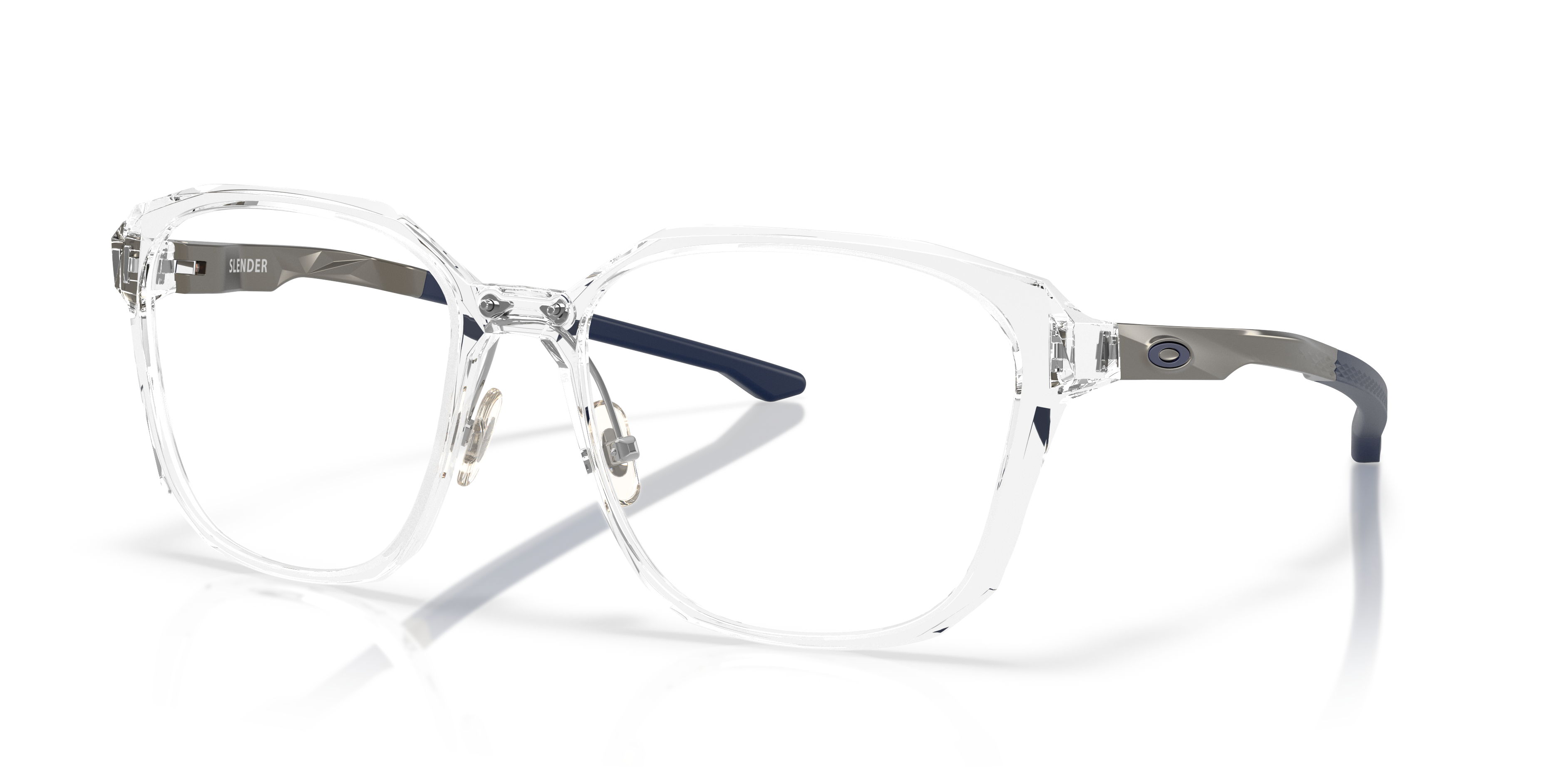 Oakley OX8193 Slender Square Eyeglasses - Polished Clear