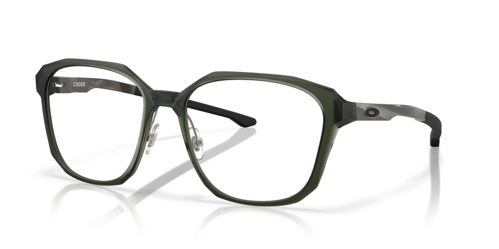 Oakley OX8193 Slender Square Eyeglasses - Matte Olive Ink