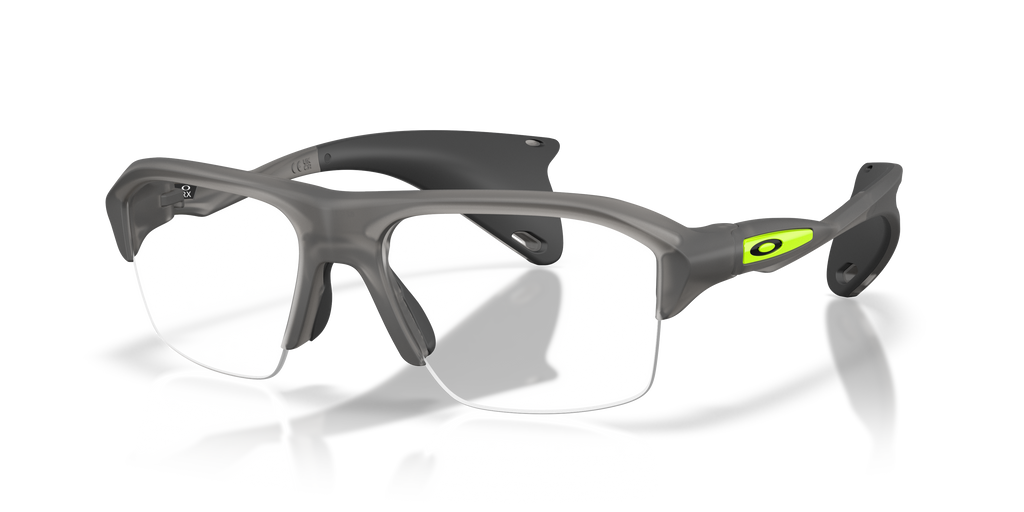 Oakley OX8198 Stunt Glider Rectangle Eyeglasses - Satin Grey Smoke