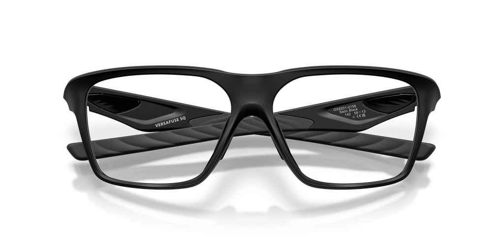 Oakley OX8201 Versafuse SQ Rectangle Eyeglasses - Satin Black