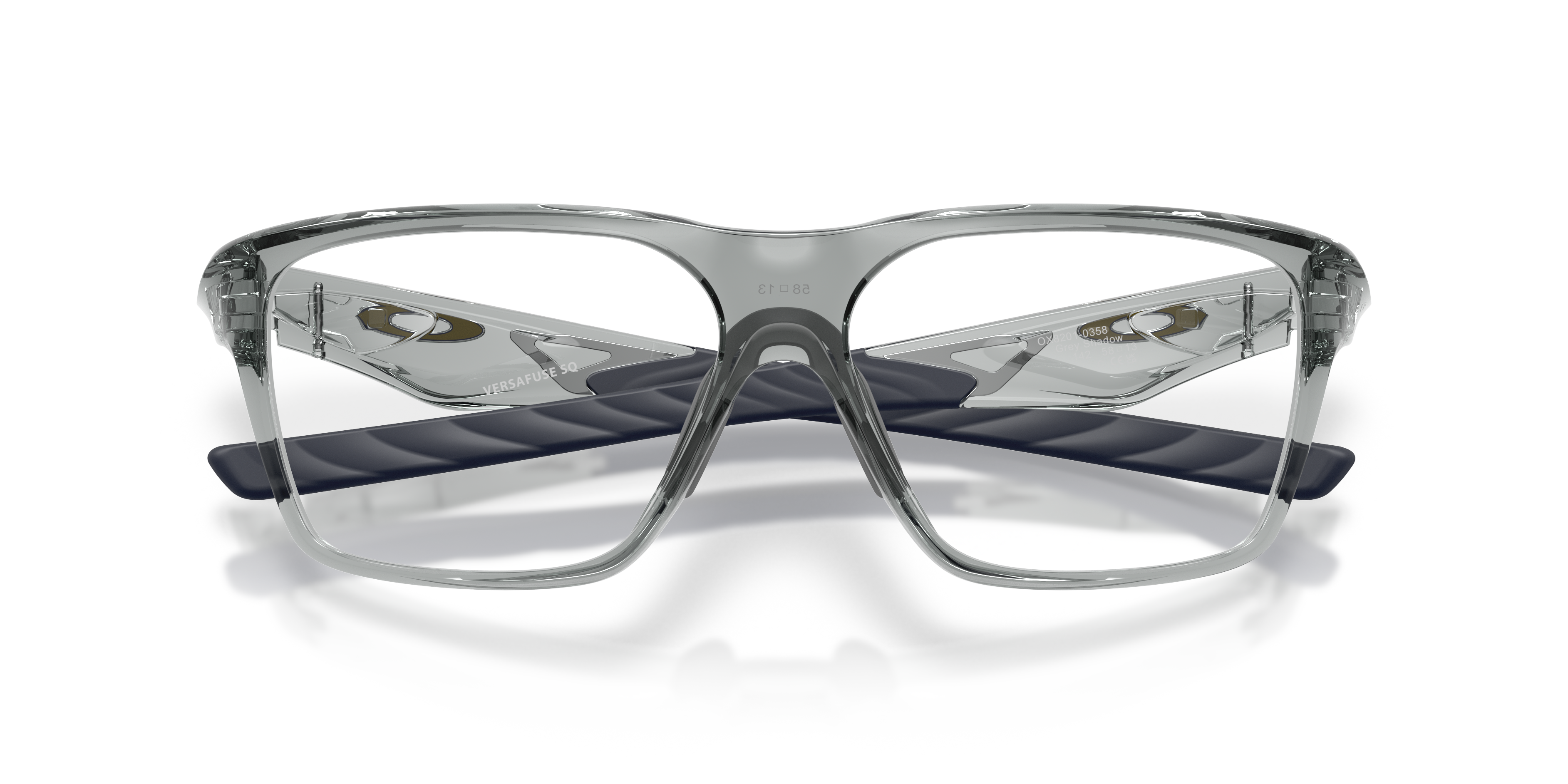 Oakley OX8201 Versafuse SQ Rectangle Eyeglasses - Grey Shadow