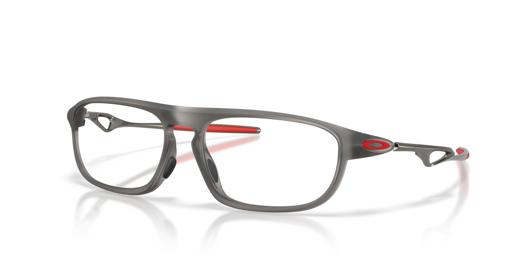 Oakley OX8203 Neomata Rectangle Eyeglasses - Satin Grey Smoke
