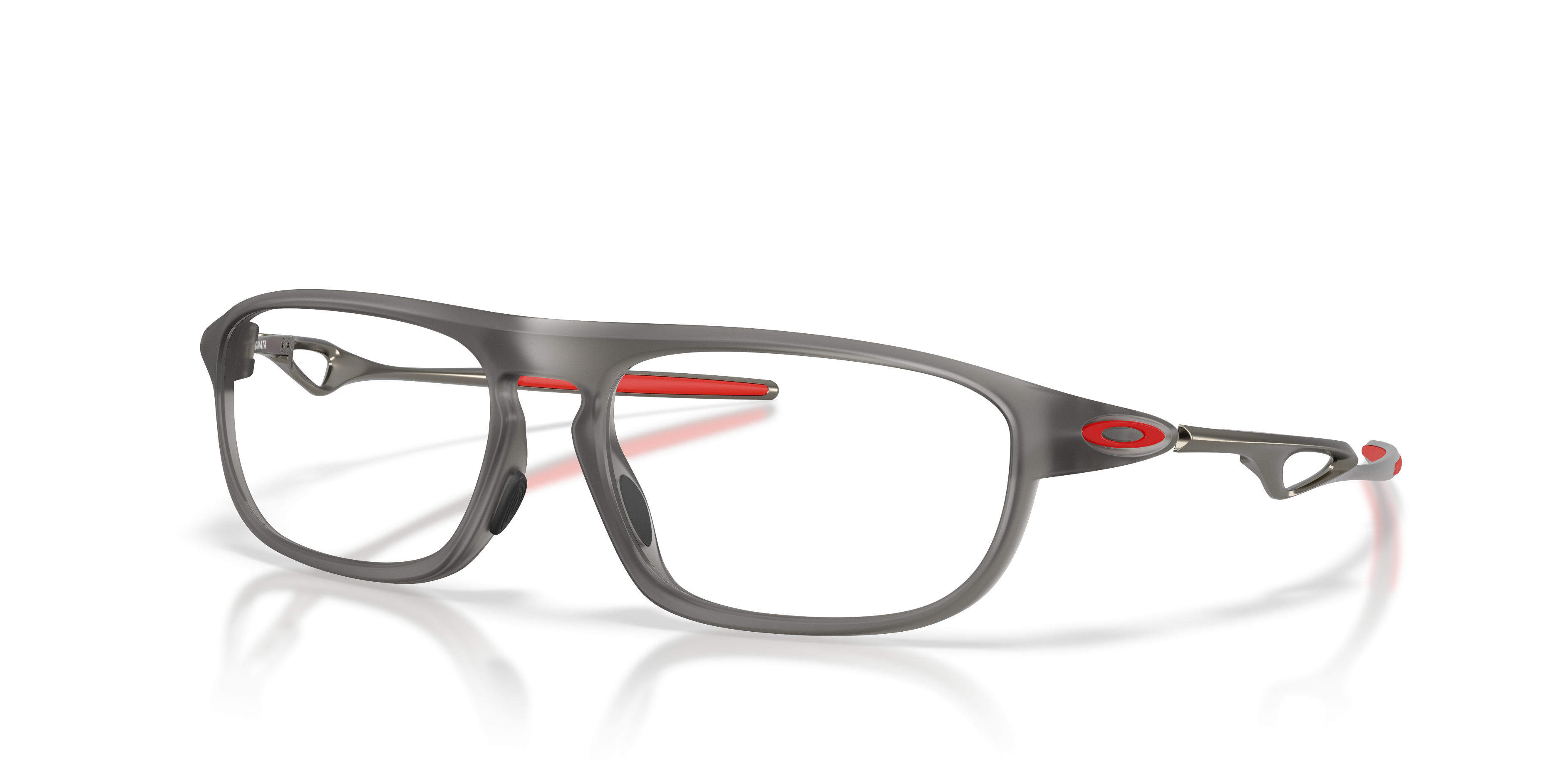 Oakley OX8203 Neomata Rectangle Eyeglasses - Satin Grey Smoke