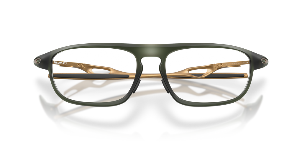 Oakley OX8203 Neomata Rectangle Eyeglasses - Satin Grey Smoke