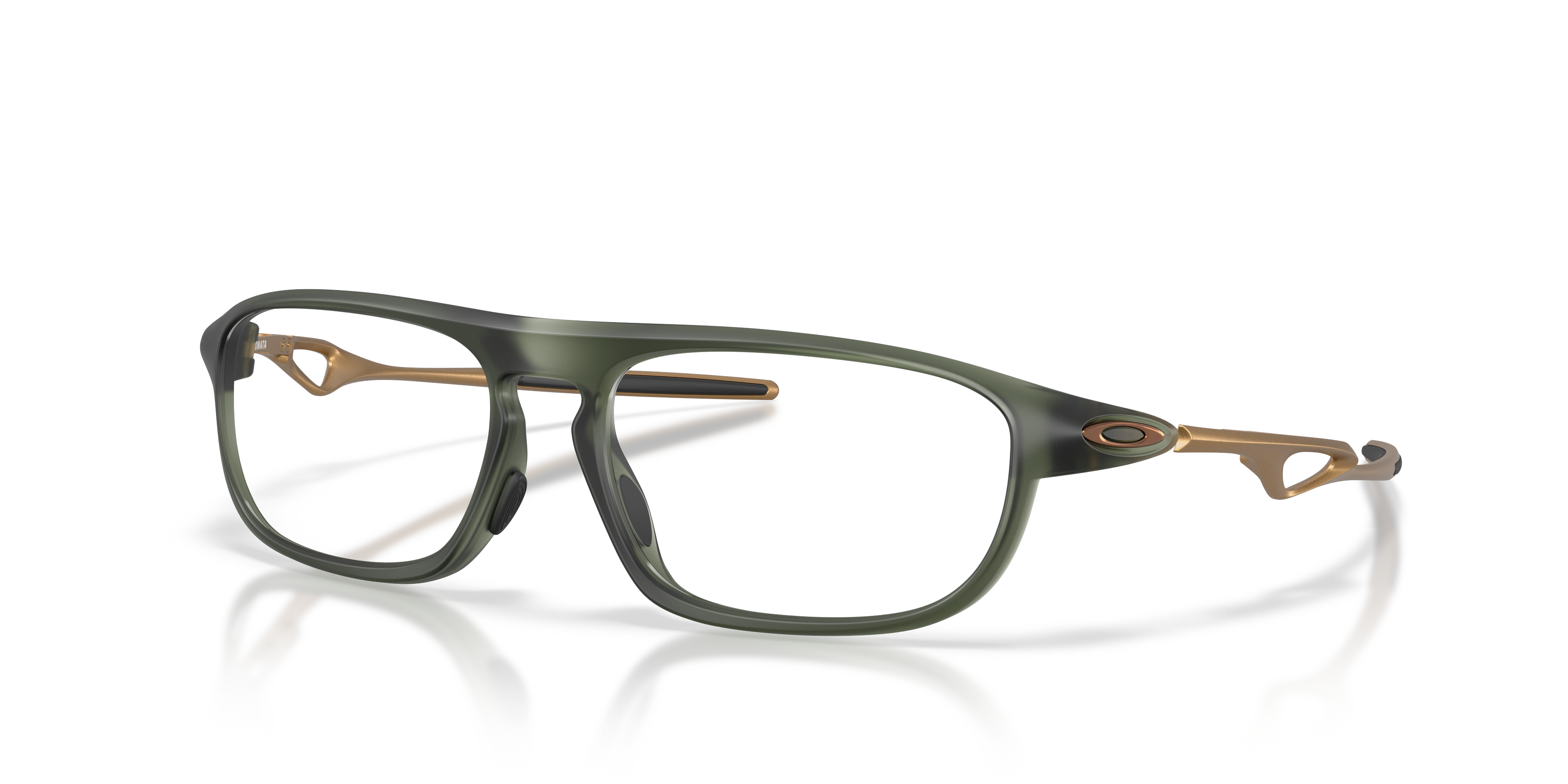 Oakley OX8203 Neomata Rectangle Eyeglasses - Polished Clear