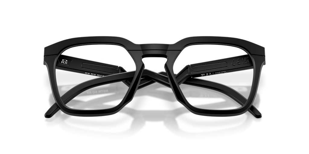 Oakley OX8208 HSTN SQ Square Eyeglasses - Satin Black