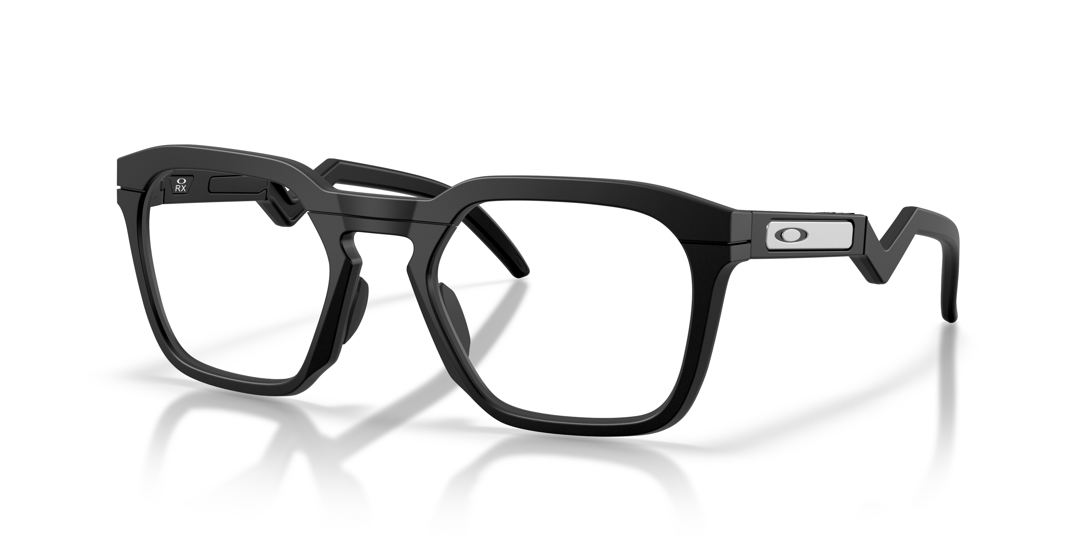 Oakley OX8208 HSTN SQ Square Eyeglasses - Satin Black
