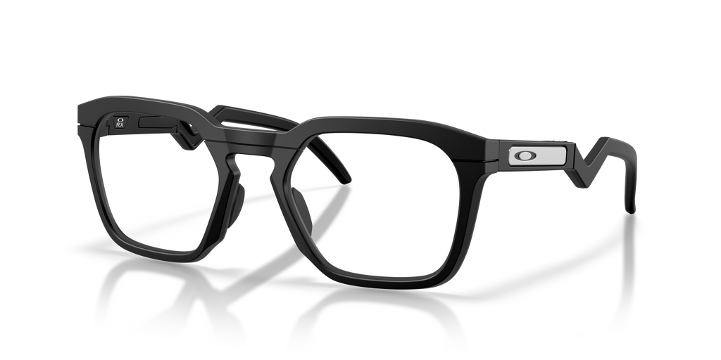 Oakley OX8208 HSTN SQ Square Eyeglasses - Polished Clear