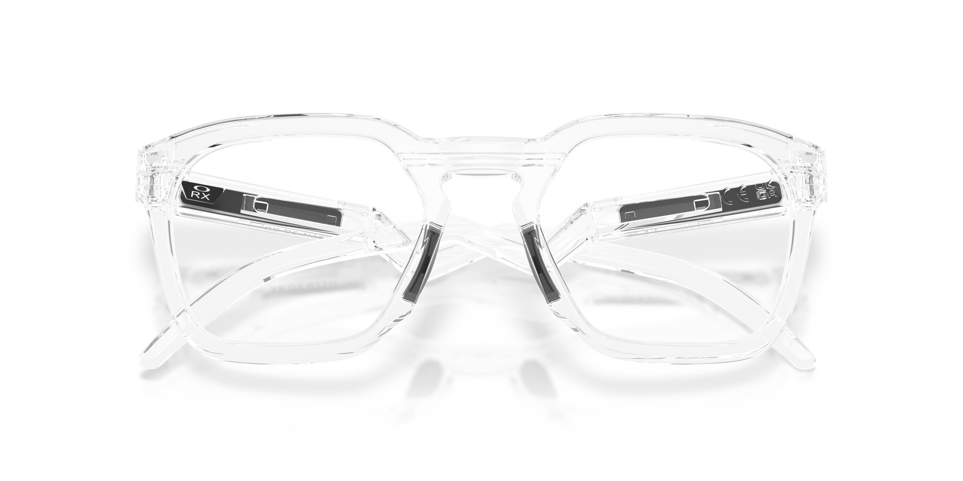 Oakley OX8208 HSTN SQ Square Eyeglasses - Matte Abyss