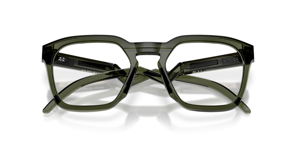 Oakley OX8208 HSTN SQ Square Eyeglasses - Matte Abyss