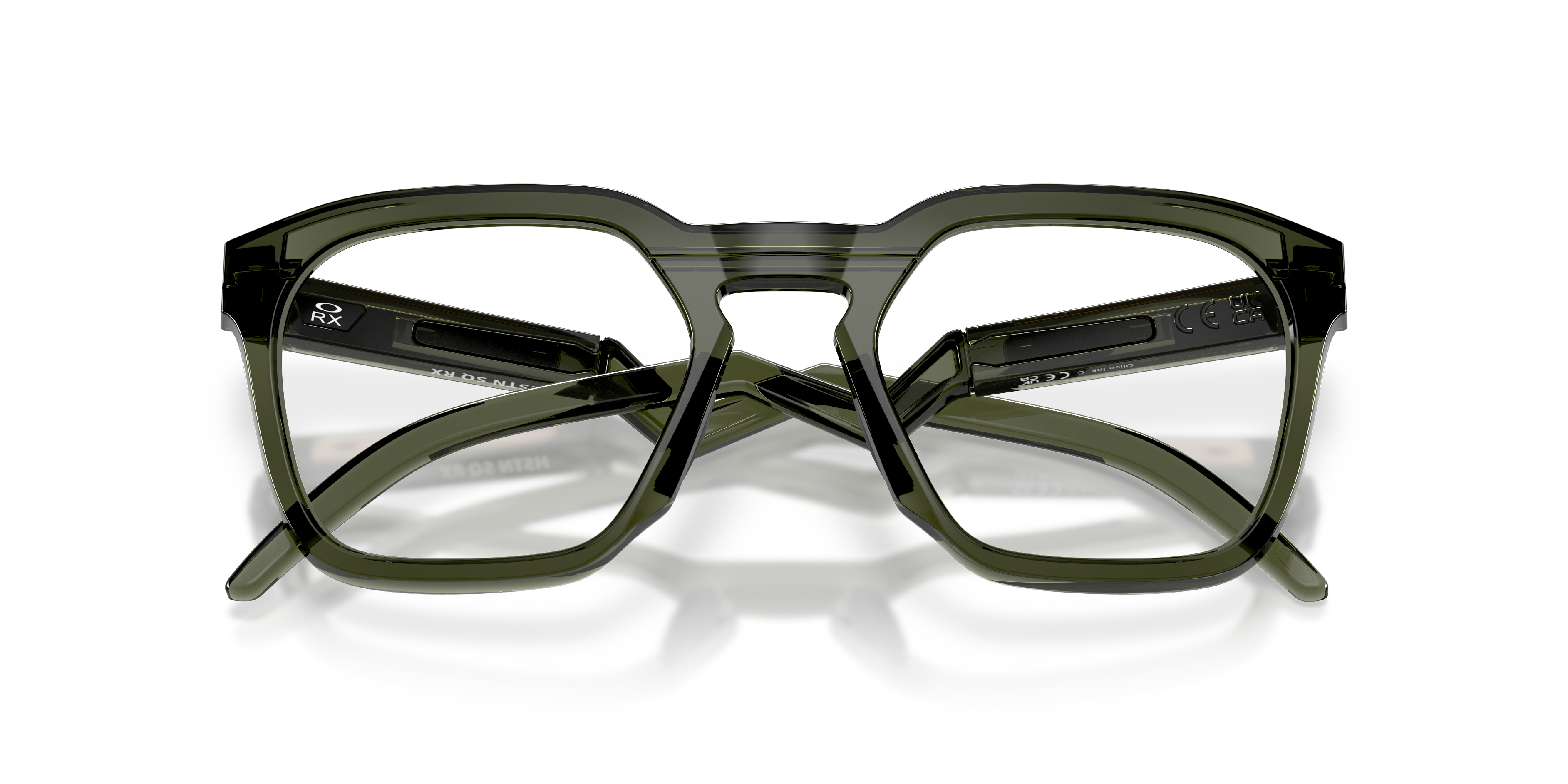 Oakley OX8208 HSTN SQ Square Eyeglasses - Satin Black