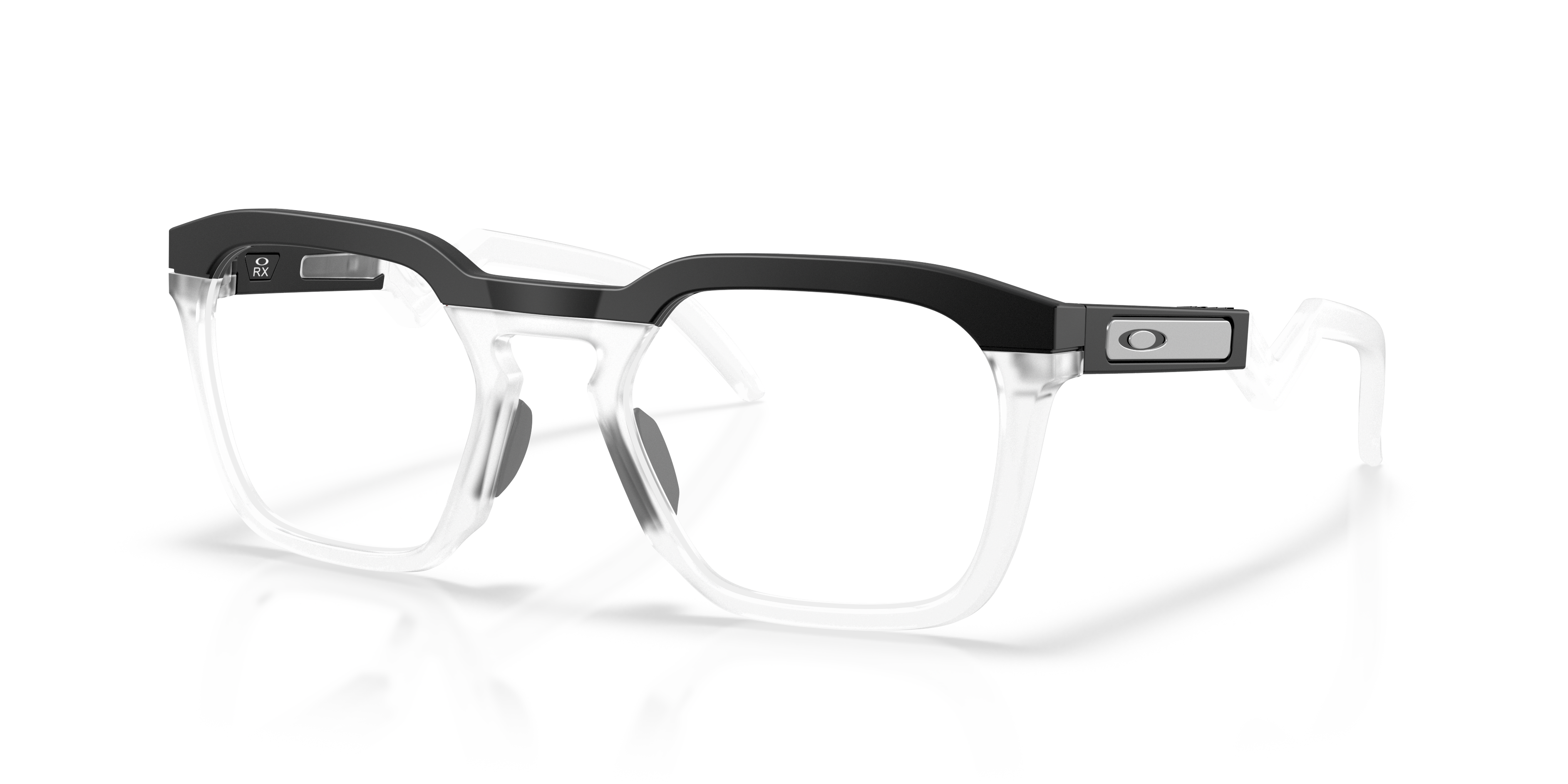 Oakley OX8208 HSTN SQ Square Eyeglasses - Satin Black