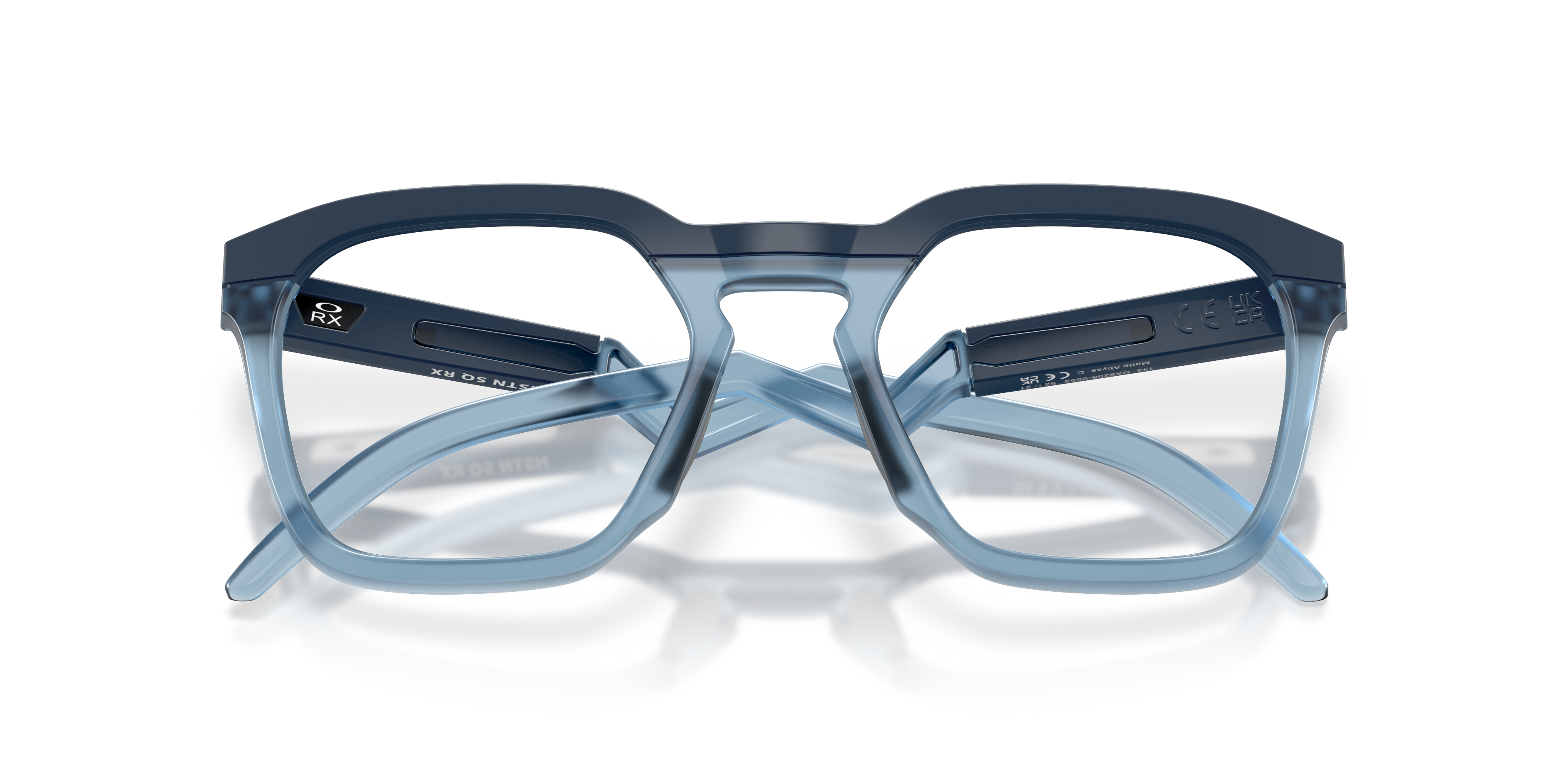 Oakley OX8208 HSTN SQ Square Eyeglasses - Matte Abyss