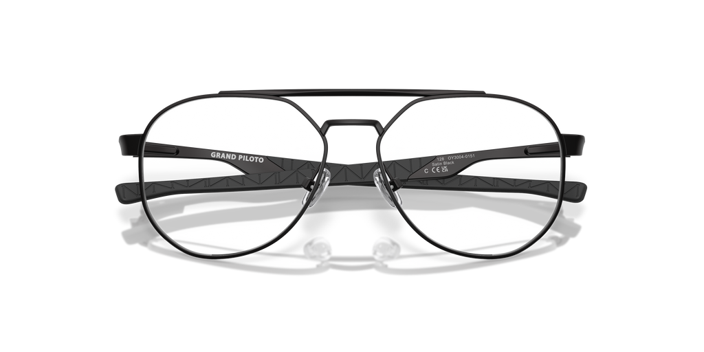 Oakley OY3004 Grand Piloto (Youth Fit) Pilot Kids Eyeglasses - Satin Chrome