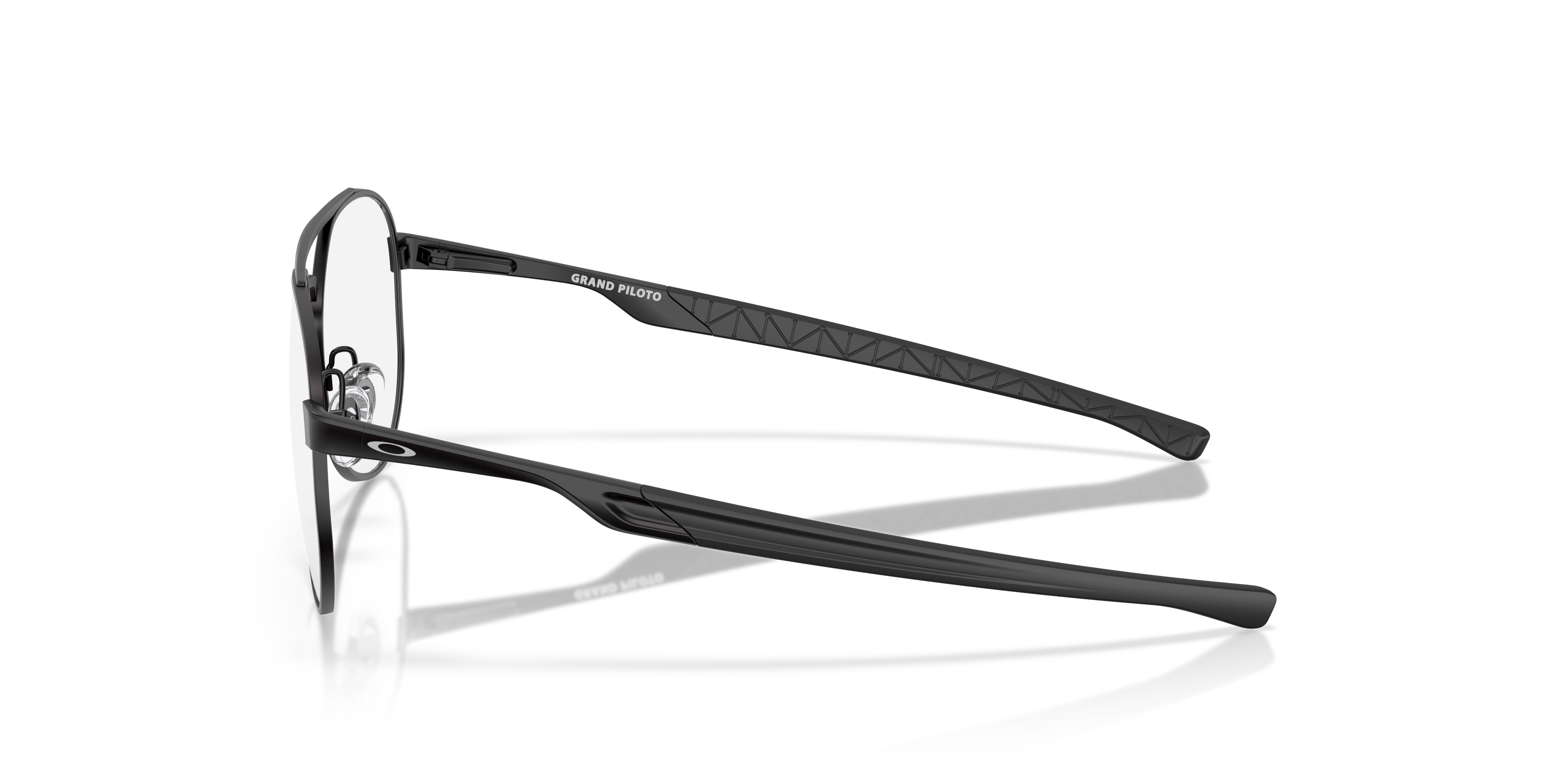 Oakley OY3004 Grand Piloto (Youth Fit) Pilot Kids Eyeglasses - Satin Chrome