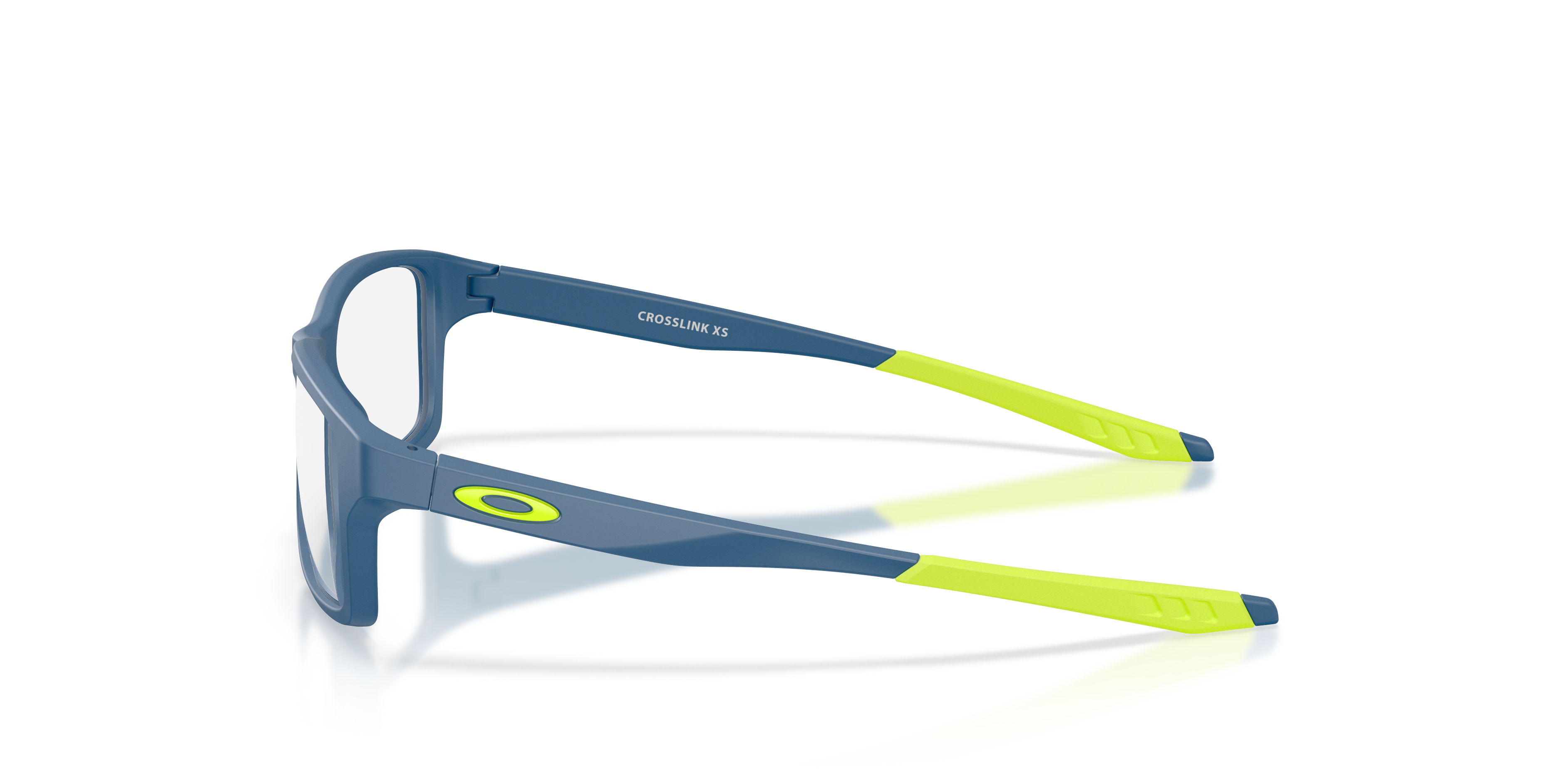 Oakley OY8002 Crosslink XS (Youth Fit) Square Kids Eyeglasses - Satin Grey Smoke