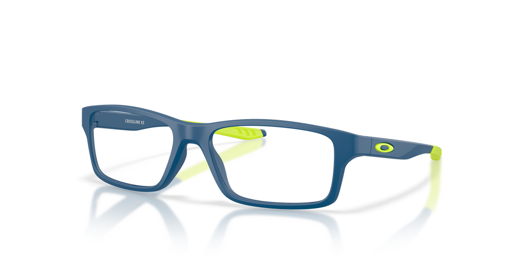 Oakley OY8002 Crosslink XS (Youth Fit) Square Kids Eyeglasses - Satin Navy