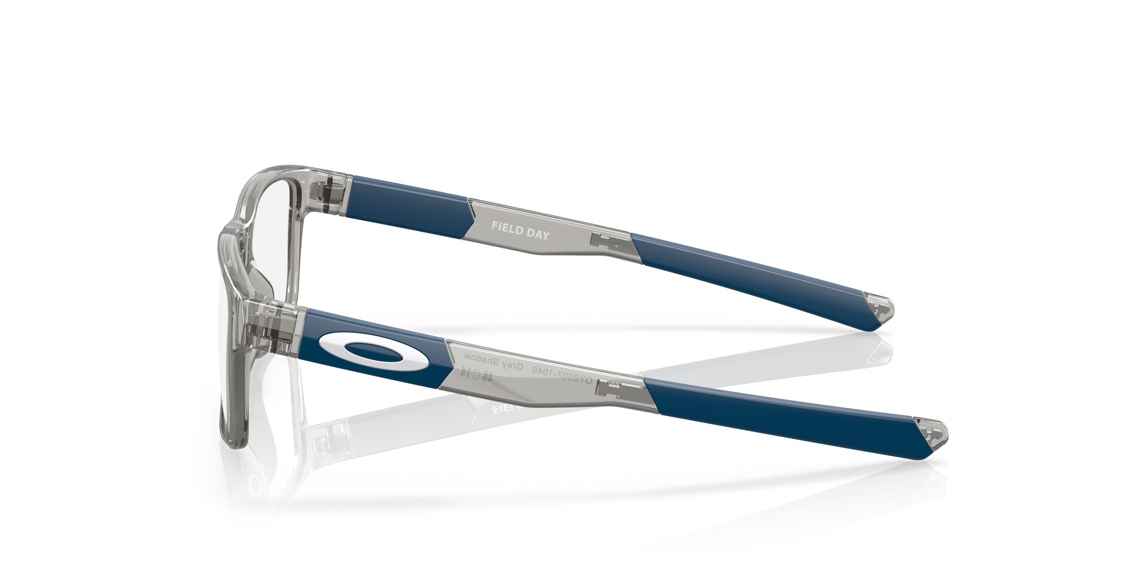 Oakley OY8007 Field Day (Youth Fit) Square Kids Eyeglasses - Grey Shadow