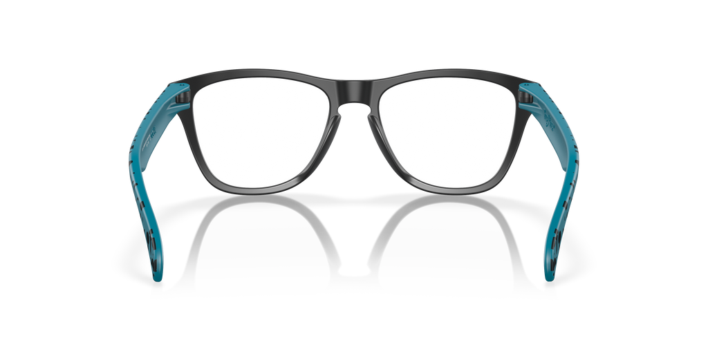 Oakley OY8009 Frogskins XS (Youth Fit) Round Kids Eyeglasses - Matte Black