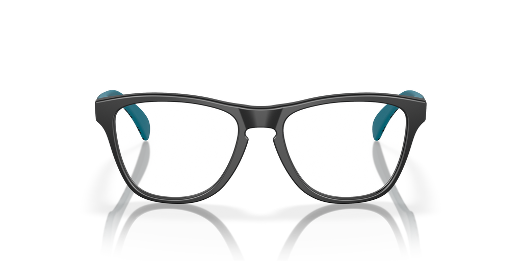 Oakley OY8009 Frogskins XS (Youth Fit) Round Kids Eyeglasses - Matte Black