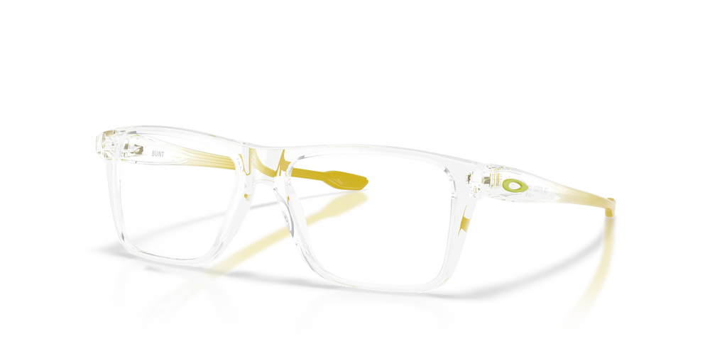 Oakley OY8026 Bunt (Youth Fit) Rectangle Kids Eyeglasses - Polished Clear