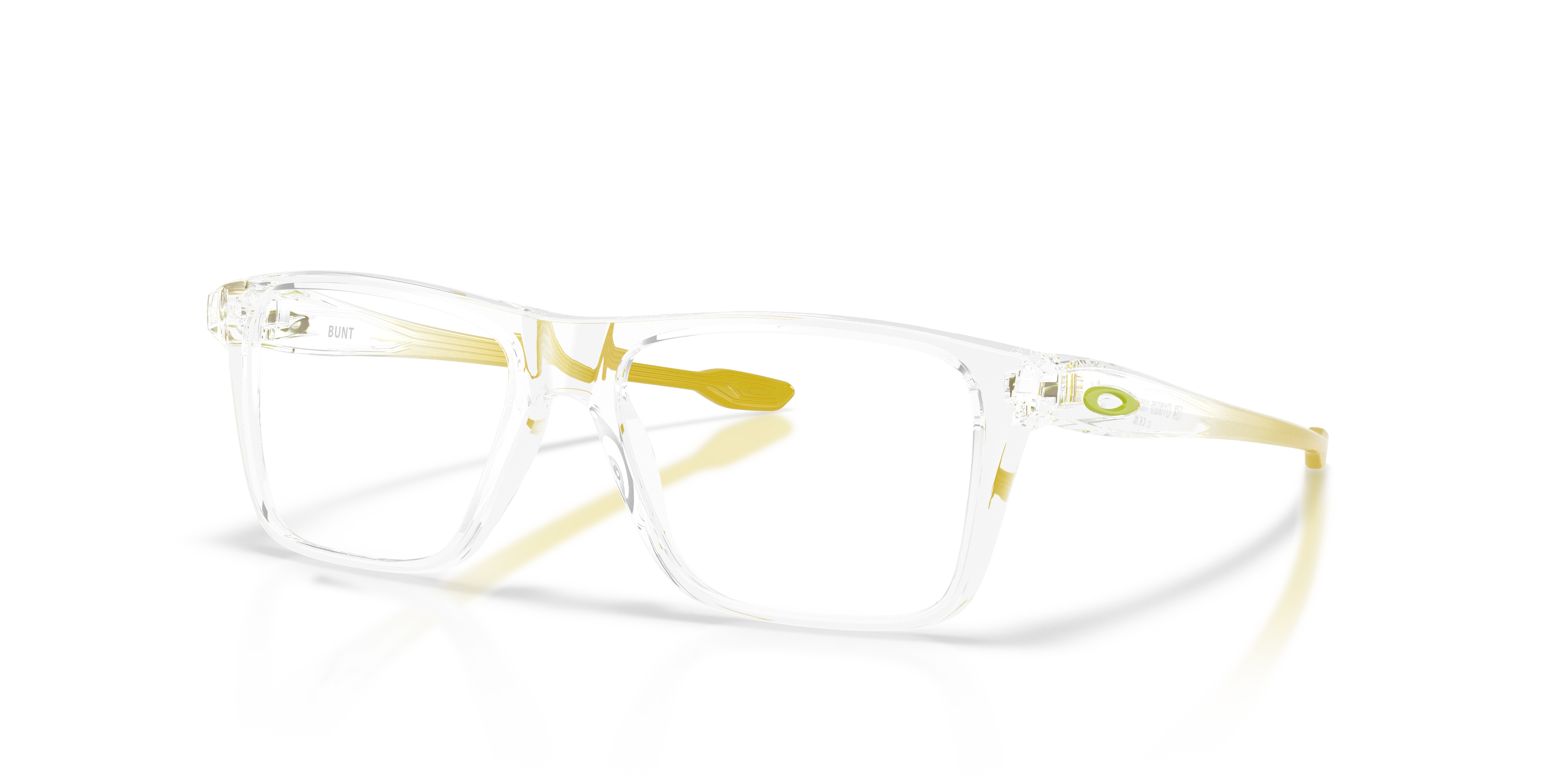 Oakley OY8026 Bunt (Youth Fit) Rectangle Kids Eyeglasses - Polished Clear