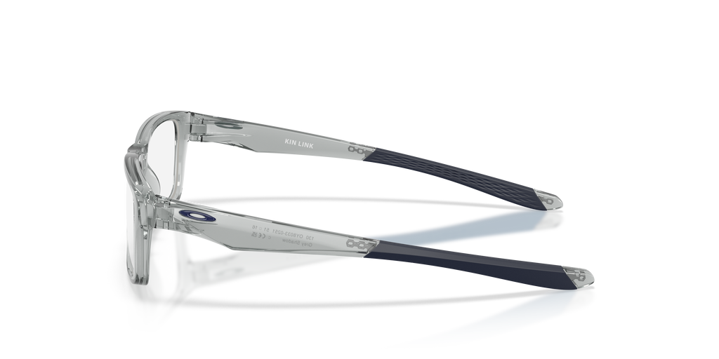 Oakley OY8033 Kin Link Rectangle Kids Eyeglasses - Grey Shadow