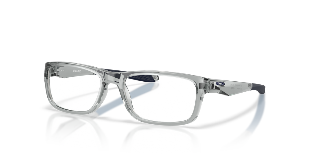 Oakley OY8033 Kin Link Rectangle Kids Eyeglasses - Grey Shadow